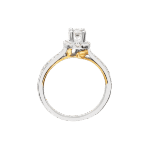 nhẫn cầu hôn peonia kim cương