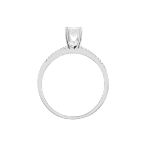 nhẫn cầu hôn peonia vàng trắng 14k