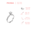 nhẫn cầu hôn peonia velvet