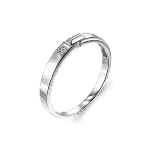 Nhẫn đôi Peonia bạc đá CZ 2026